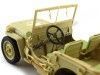 Carsdemetal.es 1943 Jeep Willys Casablanca Arense do deserto 1:18 Triple-9 1800140