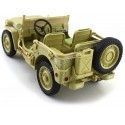 Carsdemetal.es 1943 Jeep Willys Casablanca Arense do deserto 1:18 Triple-9 1800140