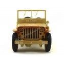 Carsdemetal.es 1943 Jeep Willys Casablanca Arense do deserto sujo 1:18 Triple-9 1800140A
