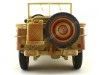 Carsdemetal.es 1943 Jeep Willys Casablanca Arense do deserto sujo 1:18 Triple-9 1800140A