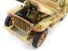 Carsdemetal.es 1943 Jeep Willys Casablanca Arense do deserto sujo 1:18 Triple-9 1800140A