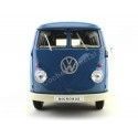 Cochesdemetal.es 1963 Volkswagen T1 Panneau microbus van Azul 1:18 Welly 18053