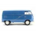 Cochesdemetal.es 1963 Volkswagen T1 Panneau microbus van Azul 1:18 Welly 18053