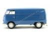 Cochesdemetal.es 1963 Volkswagen T1 Panneau microbus van Azul 1:18 Welly 18053