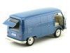 Cochesdemetal.es 1963 Volkswagen T1 Panneau microbus van Azul 1:18 Welly 18053