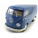 Cochesdemetal.es 1963 Volkswagen T1 Panneau microbus van Azul 1:18 Welly 18053