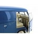 Cochesdemetal.es 1963 Volkswagen T1 Panneau microbus van Azul 1:18 Welly 18053