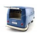 Cochesdemetal.es 1963 Volkswagen T1 Panneau microbus van Azul 1:18 Welly 18053