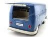Carsdemetal.es 1963 Volkswagen T1 Microbus Painel Van Azul 1:18 Welly 18053