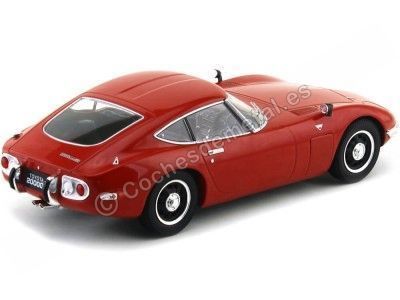 1967 Toyota 2000 GT Rojo 1:18 Triple-9 1800184 Cochesdemetal.es 2