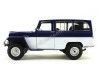 Cochesdemetal.es 1955 Jeep Willys Station Wagon Azul-Blanco 1:18 Lucky Diecast 92858