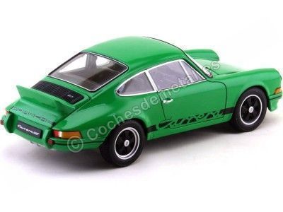 Cochesdemetal.es 1973 Porsche 911 Carrera RS Verde 1:18 Welly 18044 2