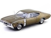 1968 Oldsmobile Cutlass 442 W-30 Cinnamon Bronze Poly 1:18 Auto World AMM1084