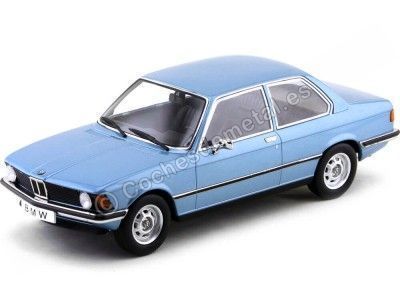1975 BMW 318i E21 Serie 3 Azul 1:18 KK-Scale 180042 Cochesdemetal.es