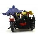 Cochesdemetal.es 1966 TV Series Batcycle con Sidecar Batman y Robin 1:12 Hot Wheels Elite CMC85