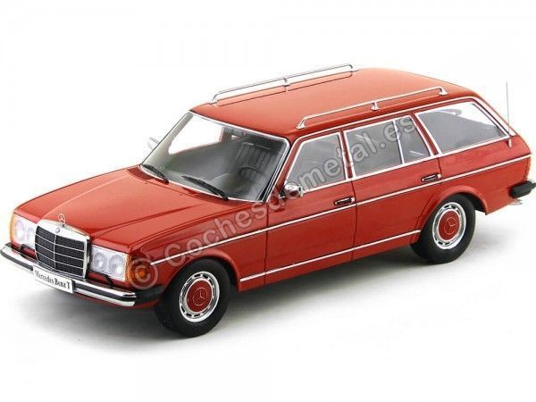 Cochesdemetal.es 1978 Mercedes-Benz 250T S123 Estate Rojo 1:18 KK-échelle KKDC180092