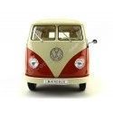 Carsdemetal.es 1963 Volkswagen T1 Classical Red/White Microbus 1:18 bem 18054