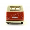 Carsdemetal.es 1963 Volkswagen T1 Classical Red/White Microbus 1:18 bem 18054