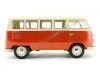 Carsdemetal.es 1963 Volkswagen T1 Classical Red/White Microbus 1:18 bem 18054