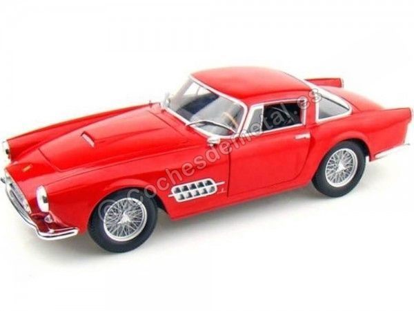 Cochesdemetal.es 1956 Ferrari 410 Superamerica Rojo 1:18 Hot Wheels T6244