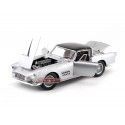 Cochesdemetal.es 1956 Ferrari 410 Superamerica Gris-Negro Hot Wheels T6243