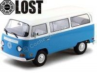 1971 Volkswagen Bus T2B "Lost TV series" Azul 1:18 Greenlight 19011