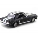 Cochesdemetal.es 1964 Ford Mustang 1-2 Coupe Negro/Blanco 1:18 Motor Max 73164