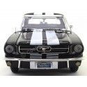 Cochesdemetal.es 1964 Ford Mustang 1-2 Coupe Negro/Blanco 1:18 Motor Max 73164