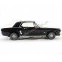 Cochesdemetal.es 1964 Ford Mustang 1-2 Coupe Negro/Blanco 1:18 Motor Max 73164
