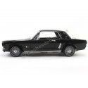 Cochesdemetal.es 1964 Ford Mustang 1-2 Coupe Negro/Blanco 1:18 Motor Max 73164