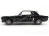 Cochesdemetal.es 1964 Ford Mustang 1-2 Coupe Negro/Blanco 1:18 Motor Max 73164