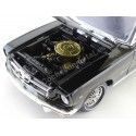 Cochesdemetal.es 1964 Ford Mustang 1-2 Coupe Negro/Blanco 1:18 Motor Max 73164