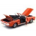 Cochesdemetal.es 1964 Ford Mustang 1-2 convertible naranja 1:18 moteur max 73145