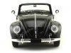 CARSDEMETAL.ES 1949 Volkswagen 1200 Hebmueller Cabrio Negro-rjo 1:18 kk-échelle 180112