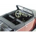 CARSDEMETAL.ES 1949 Volkswagen 1200 Hebmueller Cabrio Negro-rjo 1:18 kk-échelle 180112