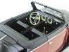 Carsdemetal.es 1949 Volkswagen 1200 Hebmueller Cabrio Negro-rjo 1:18 KK-escala 180112