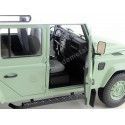 Cochesdemetal.es 1983 Land Rover Defender 110 Green-White 1:18 Dorlop 1810