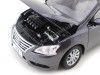 Carsdemetal.es 2012 Nissan Sentra Sylphy Cinza Metálico 1:18 Modelos Paudi 2266