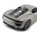 Cochesdemetal.es 2013 Porsche 918 Spyder Hard-top Gris 1:18 Welly 18051