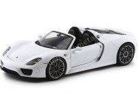 2013 Porsche 918 Spyder Convertible Blanco 1:18 Welly 18051