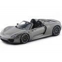 Carsdemetal.es 2013 Porsche 918 Spyder conversível cinza 1:18 bem 18051