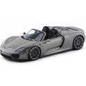 Cochesdemetal.es 2013 Porsche 918 Spyder Convertible Gris 1:18 Welly 18051