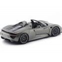 Carsdemetal.es 2013 Porsche 918 Spyder conversível cinza 1:18 bem 18051