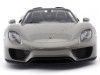 Carsdemetal.es 2013 Porsche 918 Spyder conversível cinza 1:18 bem 18051