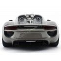 Carsdemetal.es 2013 Porsche 918 Spyder conversível cinza 1:18 bem 18051