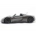 Carsdemetal.es 2013 Porsche 918 Spyder conversível cinza 1:18 bem 18051