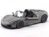 Carsdemetal.es 2013 Porsche 918 Spyder conversível cinza 1:18 bem 18051
