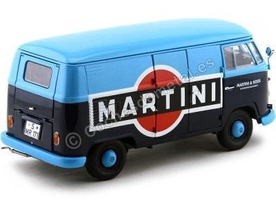 Cochesdemetal.es 1963 Volkswagen T1b Transporter Martini 1:18 Schuco 450028500 2