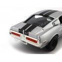 Cochesdemetal.es 1968 Ford Shelby GT-500KR Metallic Crome 1:18 Lucky Diecast 92168