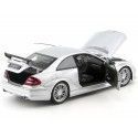 2004 Mercedes-Benz CLK DTM AMG Coupe Silver 1:18 Kyosho 08461S Cochesdemetal 10 - Coches de Metal 